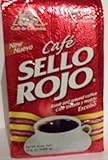 Sello Rojo Roast & Ground Coffee, 17.6 OZ (500g) (Pack of 6)