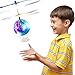 RC Flying Ball, Crystal Flashing LED Light Flying ball RC Toy RC infrared Induction Helicopter for Kids, Teenagers Colorful Flyings for Kid's Gifts Toy (Upgraded)