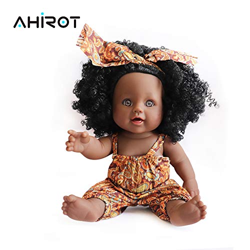 Ahirot Black Girl Dolls 12 Inch Fashion Kids Doll African