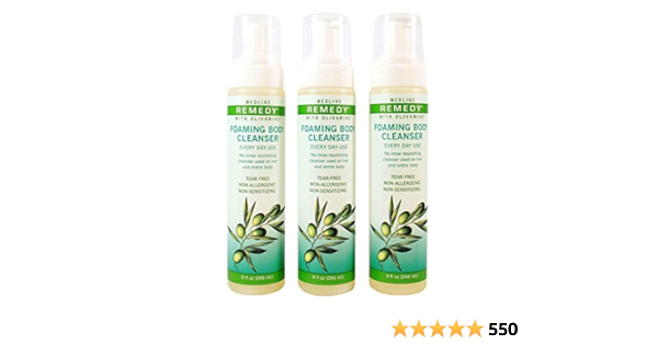 medline remedy foaming body cleanser