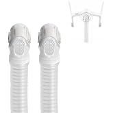 2 Pack Replacement Short Tube and Elbow Compatible with AirFit N20 | Compatible with Airfit N20 &amp; Airtouch N20 Mask,Flexible Cpap Tube, Quick Release Design, Avoid Leakage and Reduce Noice