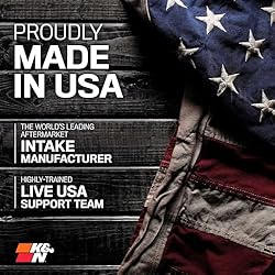 K&N Cold Air Intake System: Dry-Flow Air
