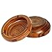 Yilove Round Wooden Ashtray 5.3