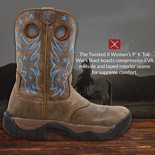 Twisted X Women’s 9” Work Boot Bomber