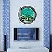 Hatop Submarine Portholes Wall Sticker Kids Coral Fish Boat Scuttles Decals Mural Art Nursery Home Decor (B)