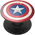 PopSockets Phone Grip with Expanding Kickstand, Marvel PopGrip - Captain America Icon