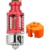 Upgrade Red Lizard k1 V6 Dragon Hotend Plated Copper Nozzle Block Compatible with Voron 2.4 0.1 CR10 Ender 3 V2 Pro Ender 5 Prusa I3 MK3s Titan DDB Extruder 3D Printer