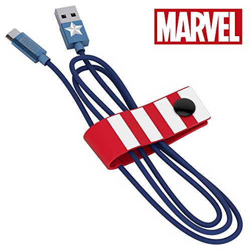 Line - Microusb Cables - 1,2 M (4ft.) - Captain America