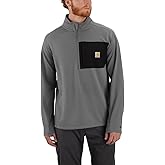 Carhartt Men's Force Relaxed Fit Mock Neck Half-Zip T-Shirt