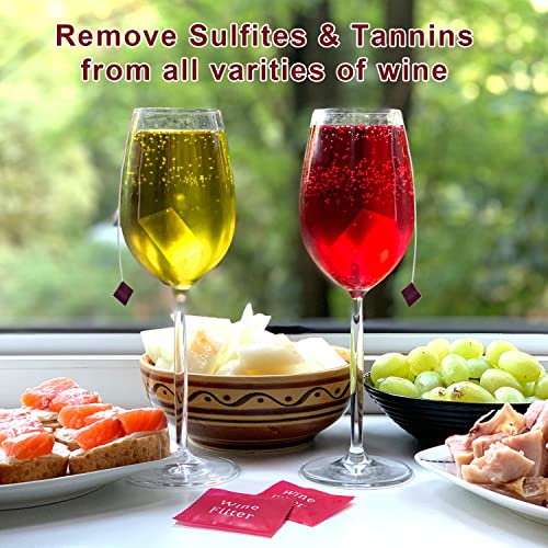 Wine Purifier Filter Sulfites & Histamine Remover,Reduces Tannin ,Wine