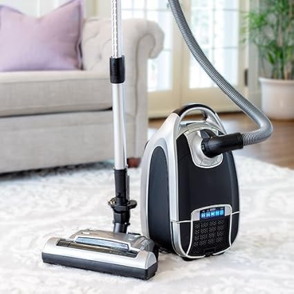 Veridian Deepclean Pet Vacuum Cleaner With Sealed Hepa Filtration Bagged Canister Vacuum With 2200 Watts Of Power
