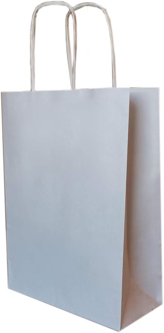 300 Kordel Papiertragetaschen Einkaufstüten Aus Papier Geschenktüten Mit  Papierkordel Henkel Blau Hellblau Mit Weißen Punkten Pünktchen Polka Dots  Verschiedene Größen Zur Auswahl 18+8X22Cm Bürobedarf & Schreibwaren  Geschenktaschen Memorial-Cards.ie