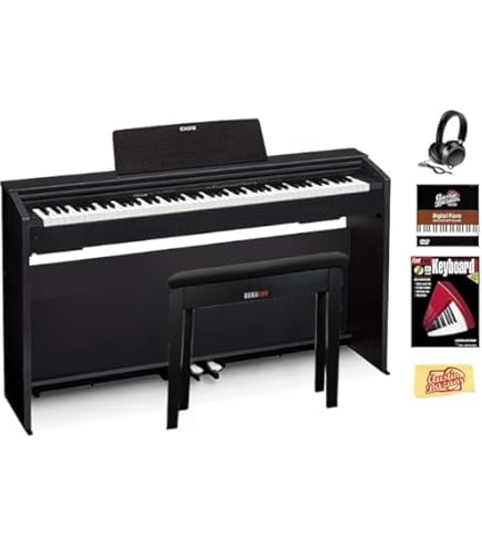 Amazon.com: Casio PX-770 Privia Digital Piano - Black Bundle with