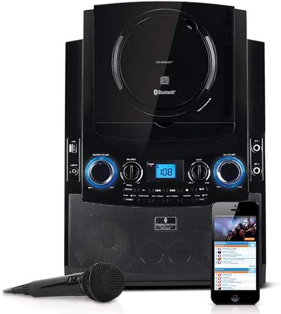Singing Machine ISM990BT Bluetooth Karaoke System for iPad/iPhone Amazon.ca Musical