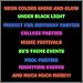 Neon Disposable Party Supplies Set, 16 Guest - 2 Size Plates, Tumbler Cups, Napkins, Cutlery | Glows Under Black Light or UV - Pink, Green, Blue, Orange | For Birthday, Clubs, 80s Festivals, and More