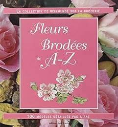 Fleurs brodées de A-Z