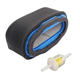 USPEEDA Air Fuel Filter for John Deere M140295 M150949 2722212 2722213 21536000 11013-7027 Kawasaki Series 11013 FH601V FH721V FH680V 11013-7010 11013-7024 Cub Cadet 798-00573