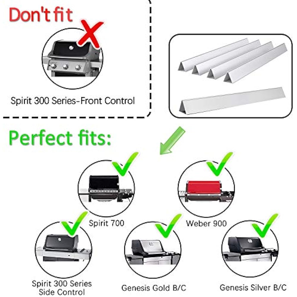 7536 22.5 Inch Flavorizer Bars Replacement er Spirit 310 E310 E320
