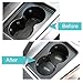 monochef Auto Sport 2.75 Inch Diameter Oval Tough Car Logo Vehicle Travel Auto Cup Holder Insert Coaster Can 2 Pcs Pack (Fit in finiti)