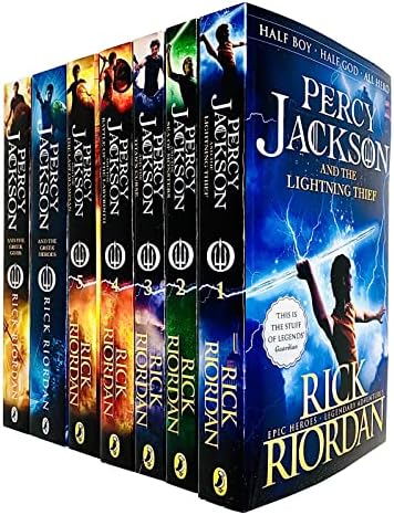 Percy Jackson and the Olympians 5 Book Paperback Boxed Set (w
