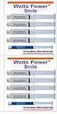 Watts Power 35% Teeth Whitening Gels - Safer & Same Results As 44% but Without the Sting - 8 Huge 10ml Gels Plus NEW FCP Enamel Gel / 80ml