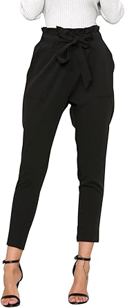 mens skinny fit black trousers