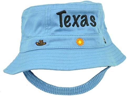 Texas Big State Cowboys Baby Blue Sun Bucket Hat Beach Hat Toddler USA America
