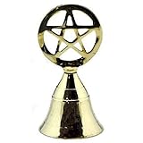 Ideal Brass Pentagram Altar Bell 3.75" Chime