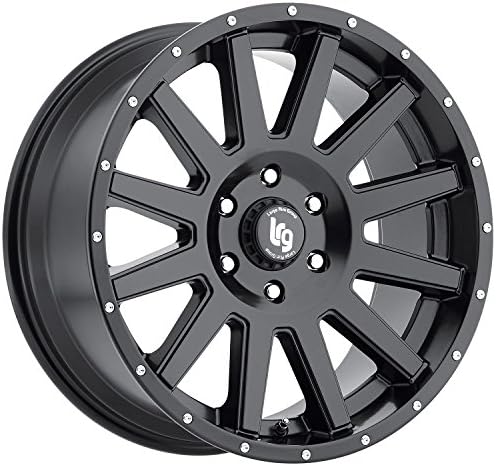 LRG Rims LRG107 Gamer Wheel with Satin Black Finish (20x9"/6x5.5")