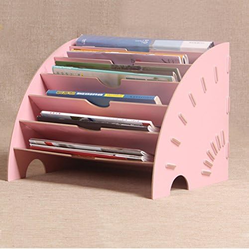 DLWDMRV Desktop document letter tray organizer,Multiple colour 14x11x11inches(Lxwxh)-E