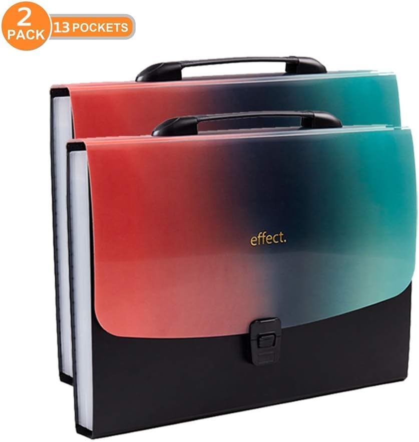 Amadon HandHeld A4 Plastic Document Folder Portable