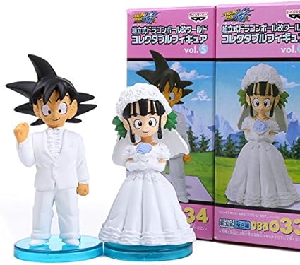 muñecos de boda goku