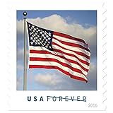 US Flag Roll of 100 x Forever Stamps USPS NEW