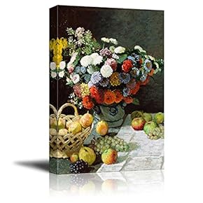 Still Life with Flowers and Fruit by Claude...