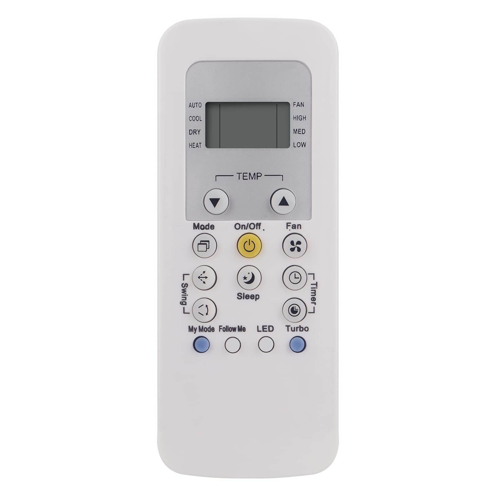 VINABTY New RG56N/BGEF Air Conditioner Remote Control Replacement RG-56N-BGEF Replace Remote Control fit for Carrier RG56N/BGEF RG-56N-BGEF RG56N-BGEF Air Conditioner Remote Controller