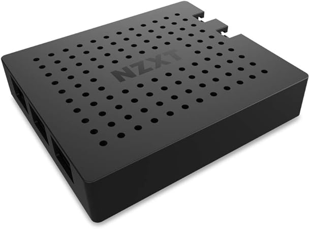 Amazon Com Nzxt Rgb Fan Controller Ac 2rgbc B1 Two Rgb Lighting Channels Three Digital Fan Channels Powered By Cam V4 Software Magent Velcro Mounting Internal Pc Lighting Controller