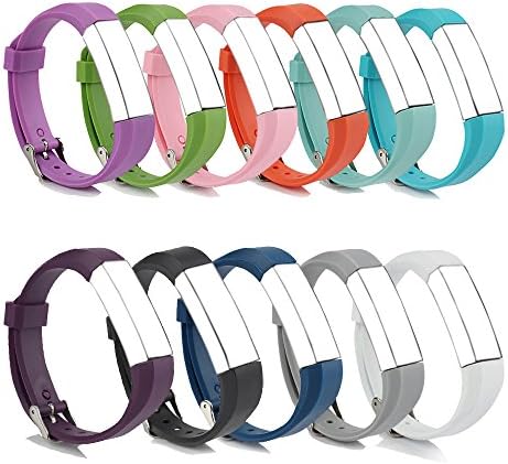 Sunmitech Bands for Fitbit Alta, Newest Adjustable Replacement Band, Classic Bracelet Strap with Watch Buckle, Band only
