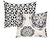 Chic Home Black Reversible Bed in a Bag Comforter Set, King Size (8 Piece), Barcelona - Medallion Boho Pattern Microfiber Bedding - Fitted & Flat Sheet, Shams, Pillowcases & Decorative Pillow