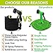 CXRCY Garden Hose with 10 Pattern Spray Nozzle,Upgraded Expandable Flexible Water Hose with Double Latex Core, 3/4