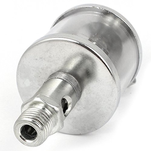 JVSISM 50 ml Fassungsvermögen Tropfzuführungsöler für Dampfmaschine, silberfarben und transparent – Bild 4
