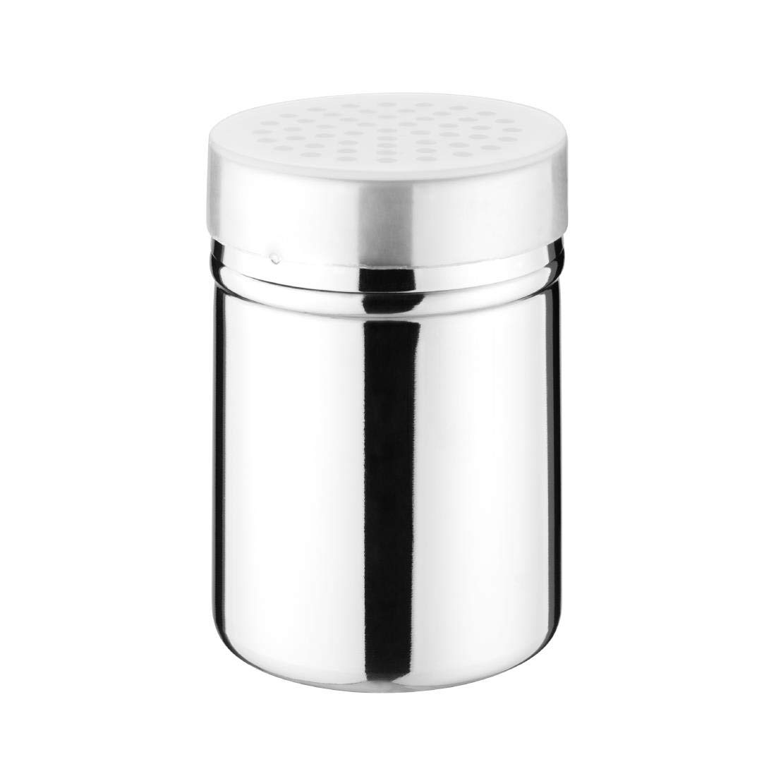 Vogue Dredger Salt Pepper Shaker with Handle 275ml - Designed for Icing Sugar, Cocoa Powder, Powdered Spices J935