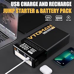 VTOMAN X5 Jump Starter with Air Compressor, 3500A