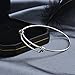 Expandable Wire Blank Bangle Bracelet for DIY Jewelry Making Pack of 10pcs,2.5 inch