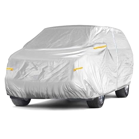 NOVSIGHT M Autoabdeckung SUV Vollgarage Auto Abdeckplane Wasserdicht Autogarage Staubdicht Autoplane Ganzgarage Atmungsaktiv 