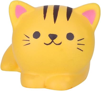 18 Neuf Squishy Jouet Vneirw Chat Orange Jumbo Parfume Squishies Lent Rising Bebe Jouets Squeeze Jouet Peluches Soulager Le Stress Jouets Collection Mignon Cadeau Jaune 9 5 5 5 5 5cm Amazon Fr Sports Et Loisirs