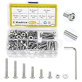 Kadrick 116 Pcs Button Head M6 Metric Screw