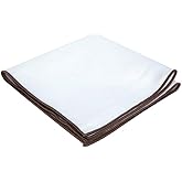 Flairs New York Gentleman's Essentials Weekend Casual White Pocket Square