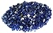 American Fireglass 1/4” Reflective Fire Glass | Use in Fireplace, Fire Pit or Bowl | for Natural Gas or Propane Fires | Safe Tempered Glass for Outdoor & Indoor | Cobalt Blue, 10lb Bag
