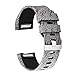 AIWELL Fitbit Charge 2 Bands,Silicone Adjustable Replacement Sport Strap Printed Bands Classic Buckle Fitbit Charge2 HR,Fitbit Charge 2 Accessories Wristbands (Pattern-8, Large)