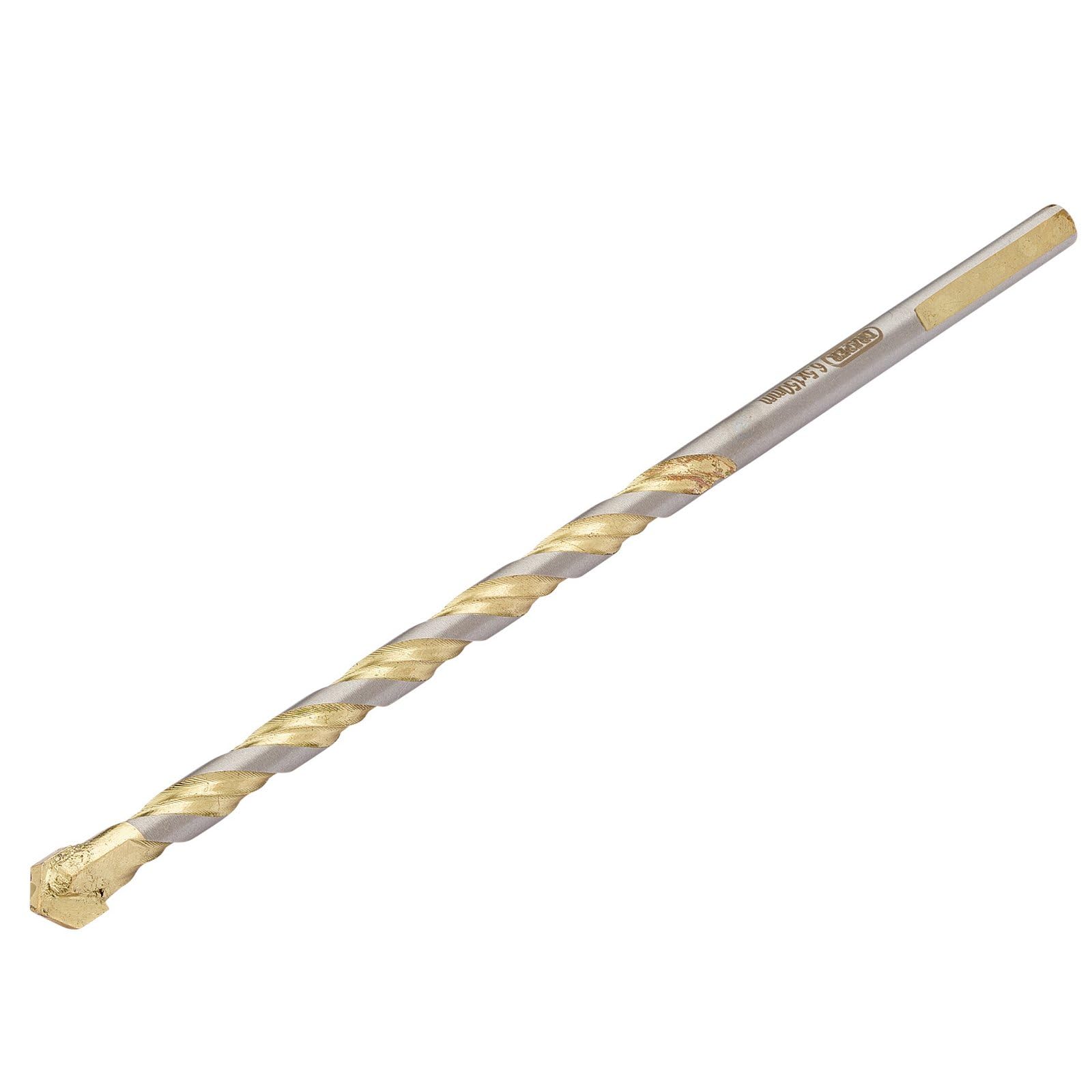 Draper Multi Construction TCT Drill Bit, 6.5 x 150mm - 09071 - For Brick, Concrete, Stone, Slate, Tiles, Sheet Metal, Wood and Plastics
